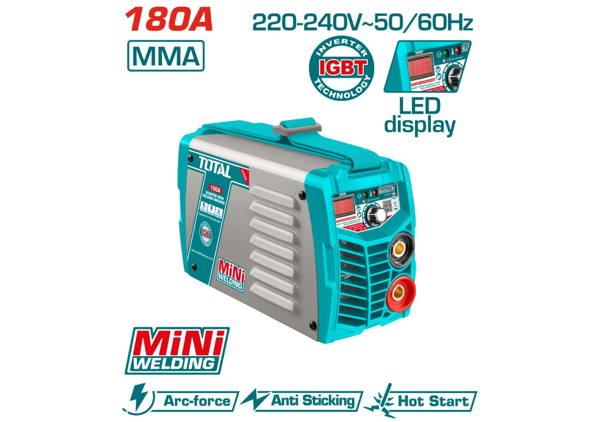 Ինվենտորային եռակցման ապարատ 180A TOTAL TW218016