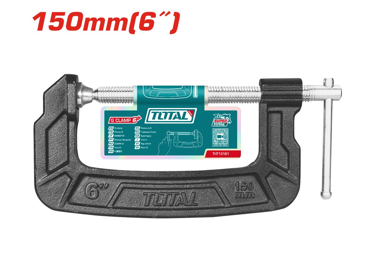 Սեղմիչ C 150մմ TOTAL THT13161
