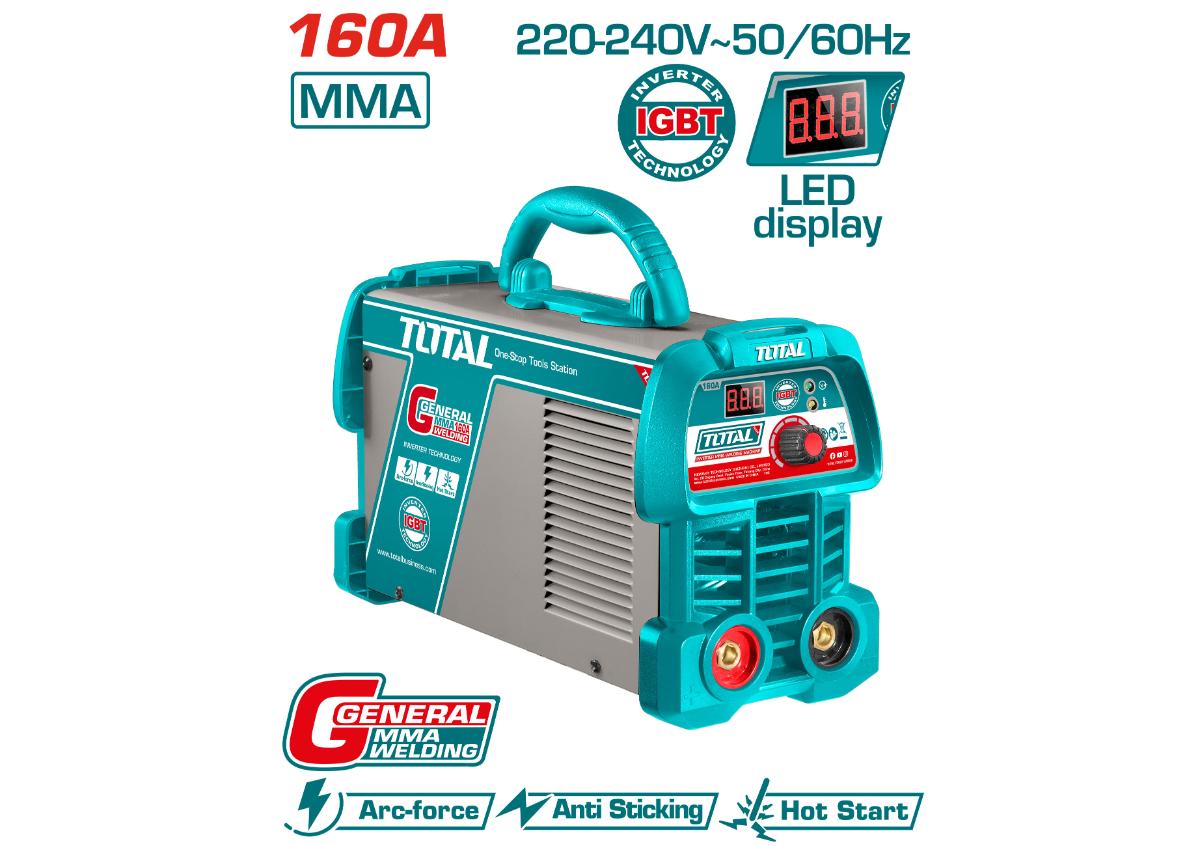 Եռակցման սարք ինվերտորային MMA 160Ա TOTAL TW216059