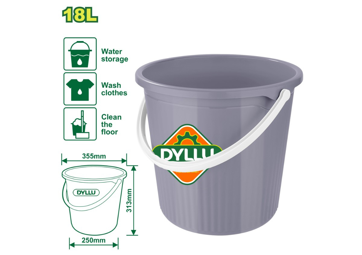 Պլաստիկ դույլ DYLLU DTBU1318 355x250x313մմ