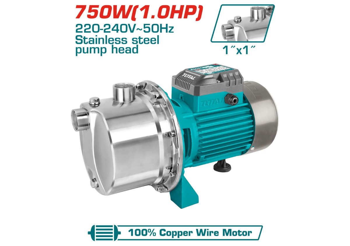 Ջրի պոմպ 750W 40մ 55լ/ր TOTAL TWPS375062