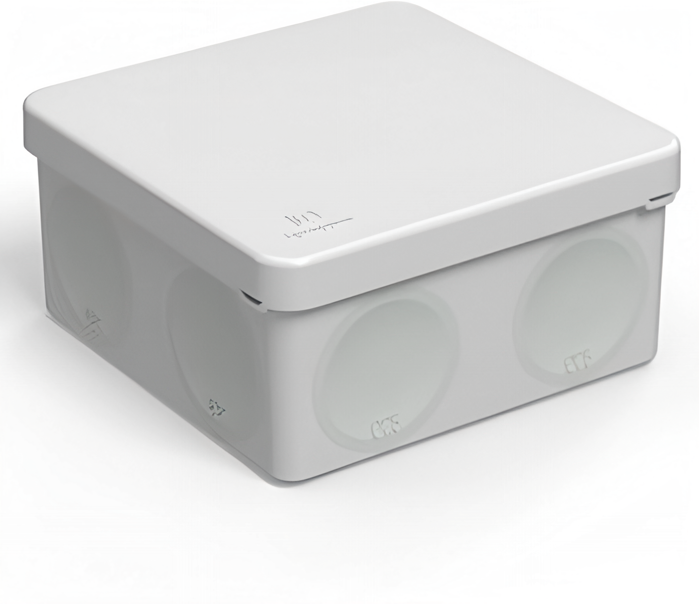 Բաժանման տուփ (HF) 80*80*40մմ մոխրագույն ПРОМРУКАВ