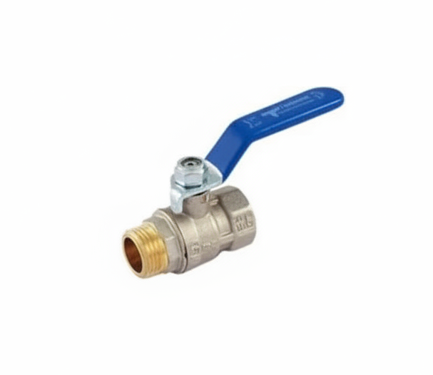Кран шаровой 1 НР-ВР  синий 2381 TIEMME