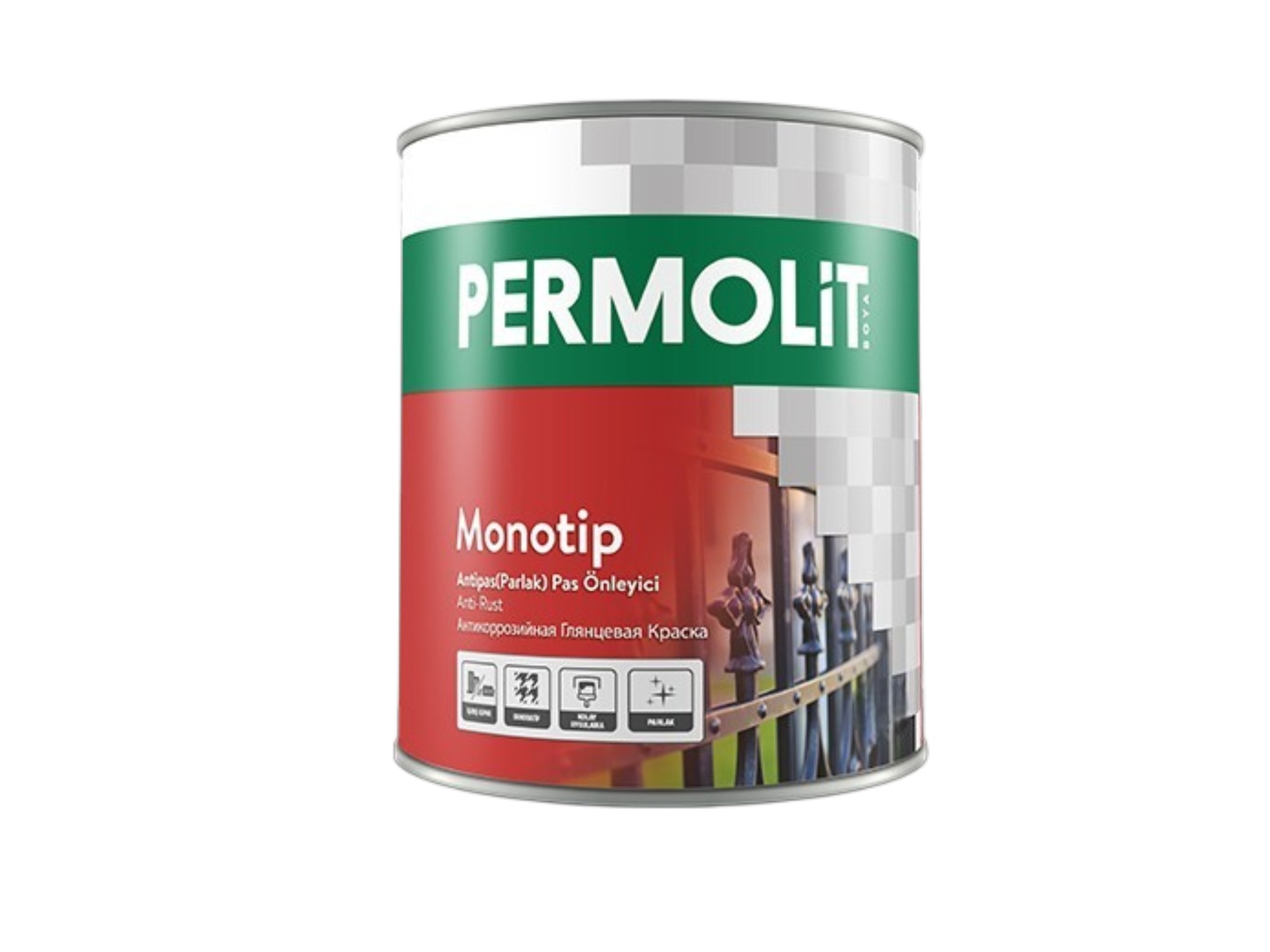 Հակակոռոզիոն ներկ 2,5լ Monotip Permolit