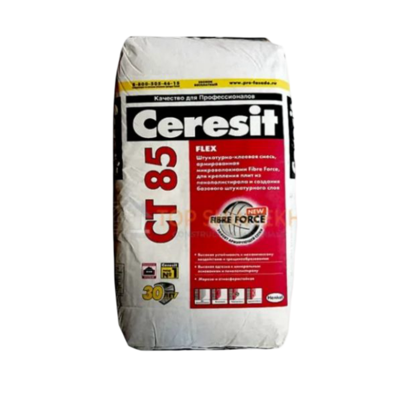 Ծեփամածիկ սոսինձ  CT85 25կգ Ceresit