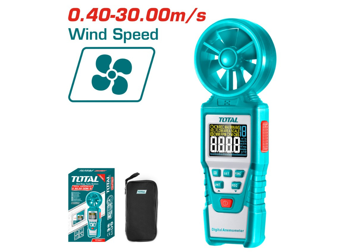 Թվային անեմոմետր (հողմաչափ) TOTAL TETAN01