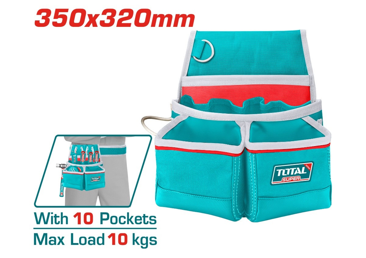 Сумка для инструментов с ремнем TOTAL THT16P10125