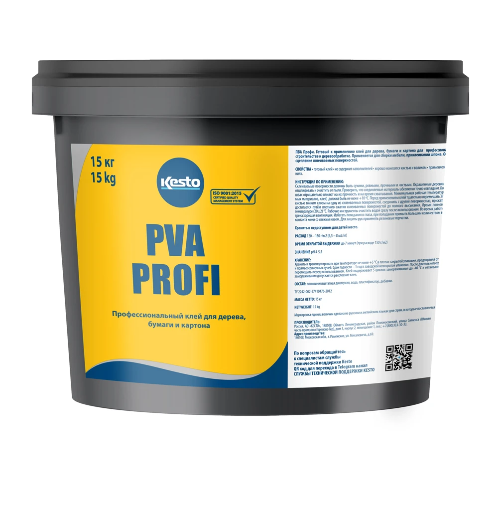 Սոսինձ ՊՎԱ ունիվերսալ  15լ  PVA Profi Kesto