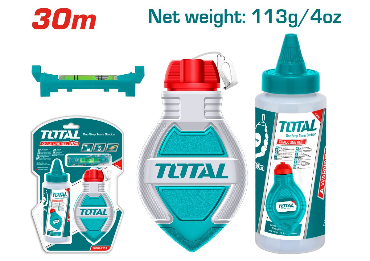 Լողակ թելով 30մ TOTAL THT661301