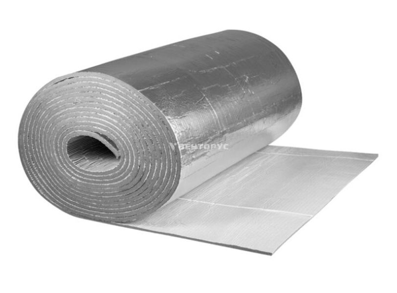 Ջերմամեկուսիչ գլանափաթեթավորված PE 05*1000 30քմ  AD METAL