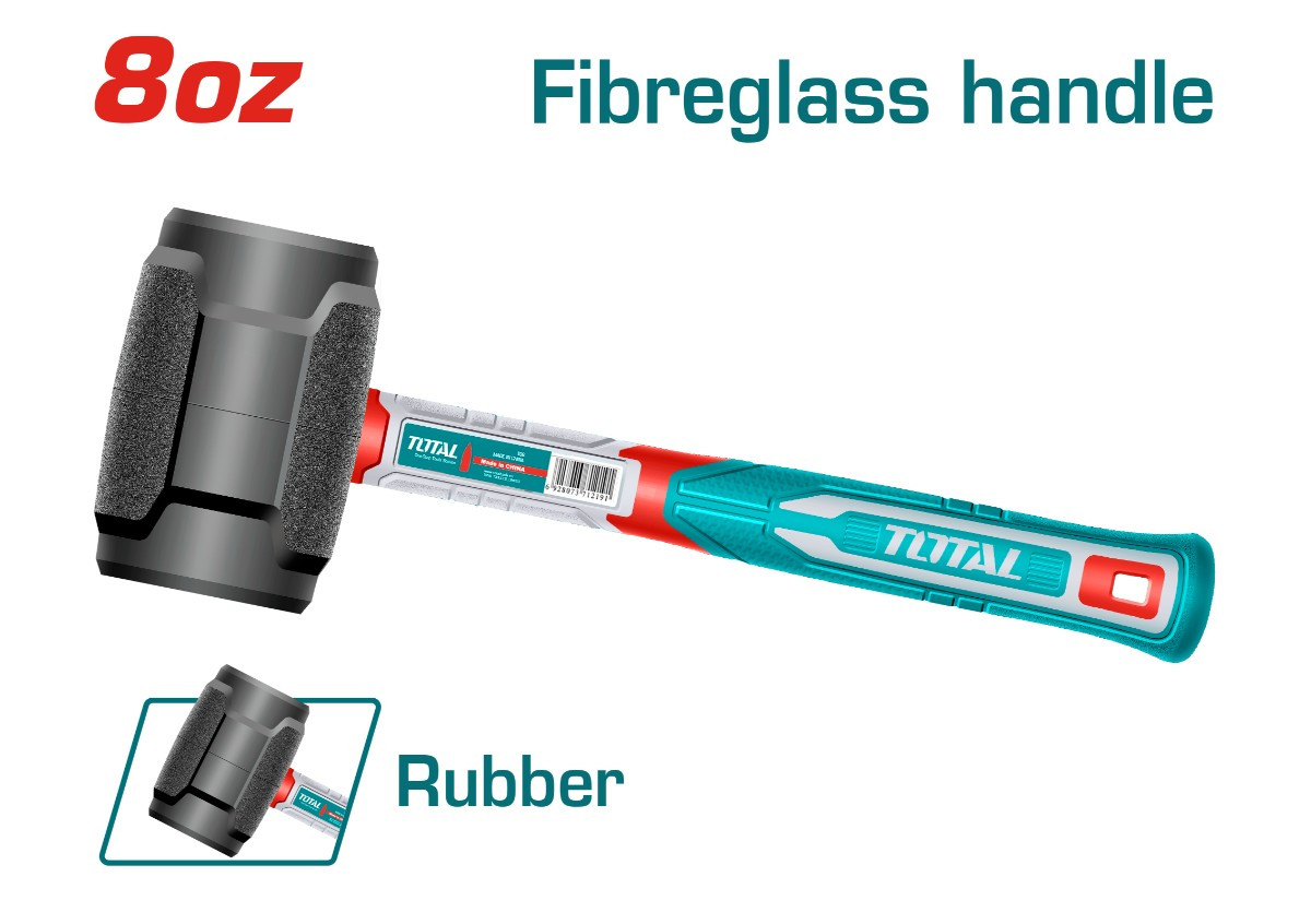 Մուրճ ռետինե TOTAL THRUH6808