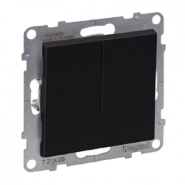 Անջատիչ  2ստեղն․ Suno  սև Legrand