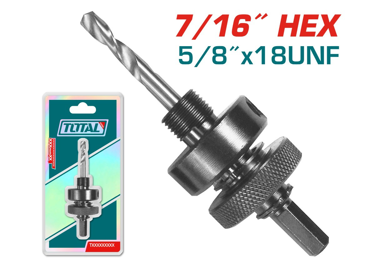 Оправка для коронки 30-200мм TAC4202 TOTAL