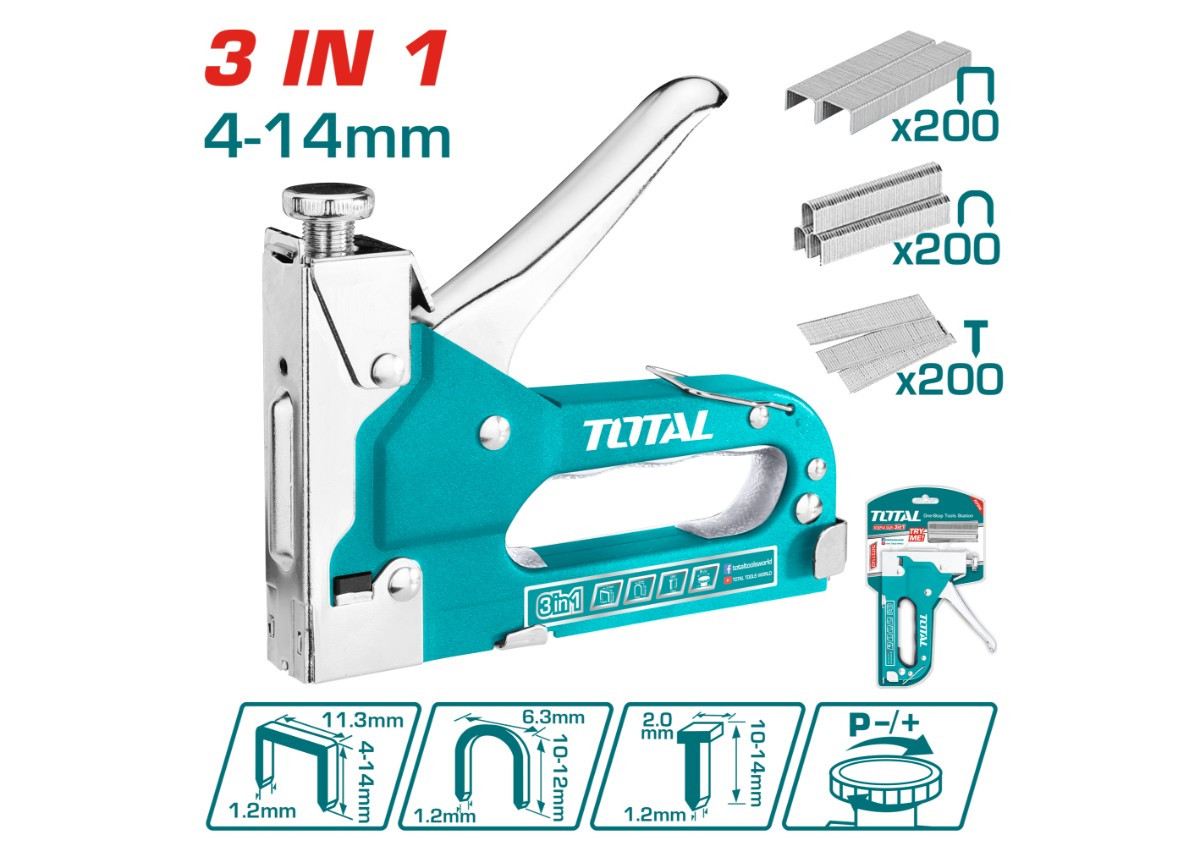 Ստեպլեր 3ը1 THT31143 TOTAL