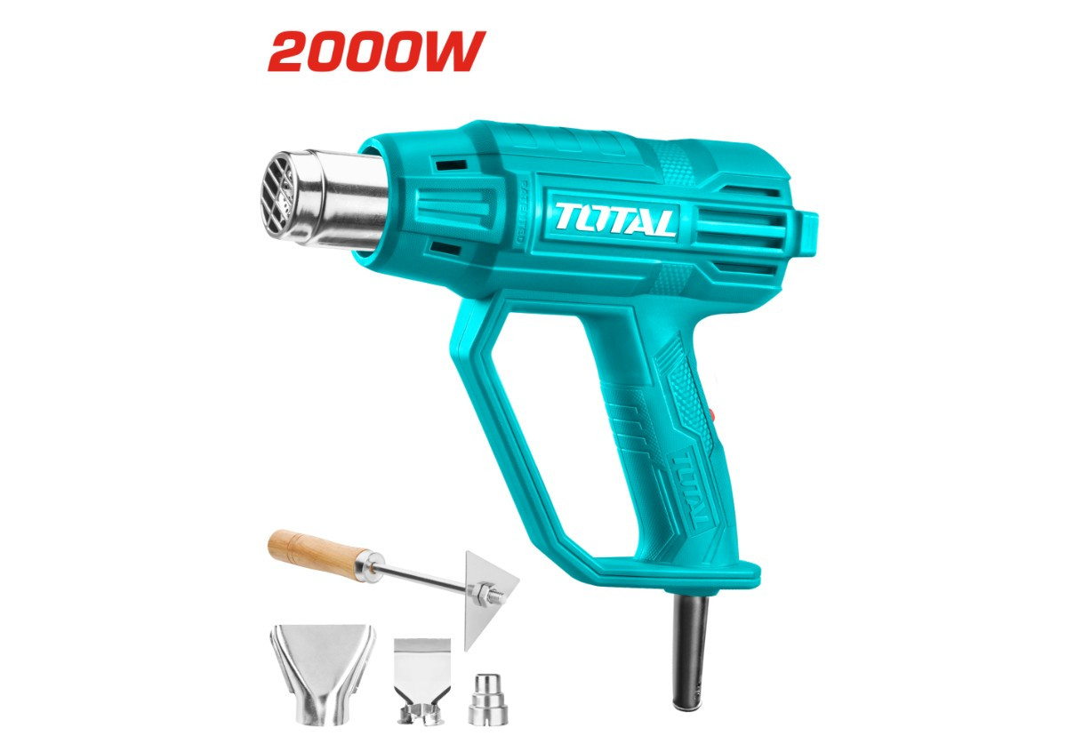 Технический фен 2000 В / 350 - 550 °C TB20036 TOTAL