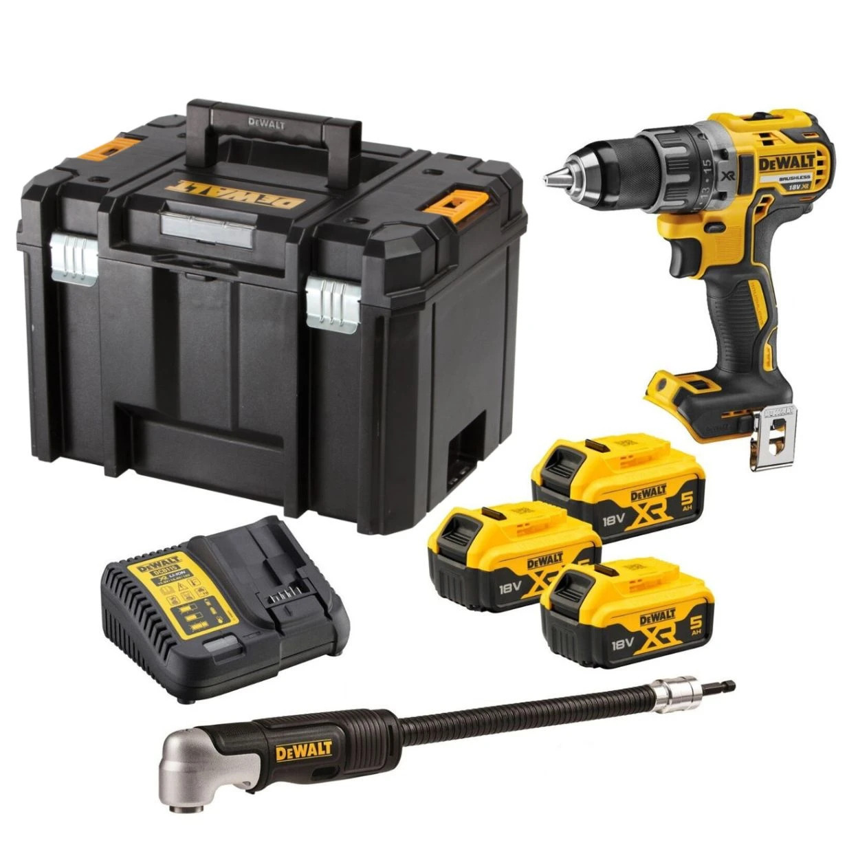 Аккумуляторная дрель-шуруповерт 18в  XR  5ահ  DCD 791 РЗА  Dewalt