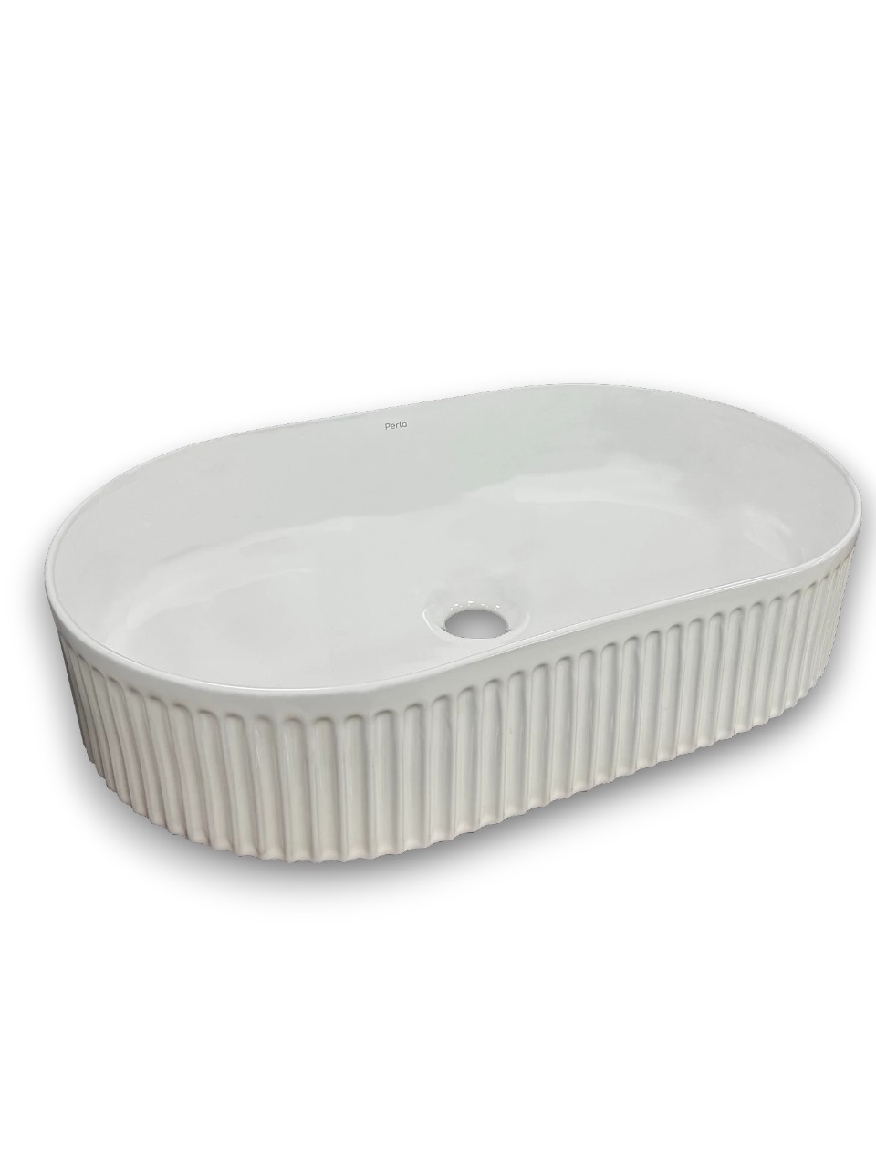 Լվացարան փայլուն սպիտակ 575*360*116 Perla