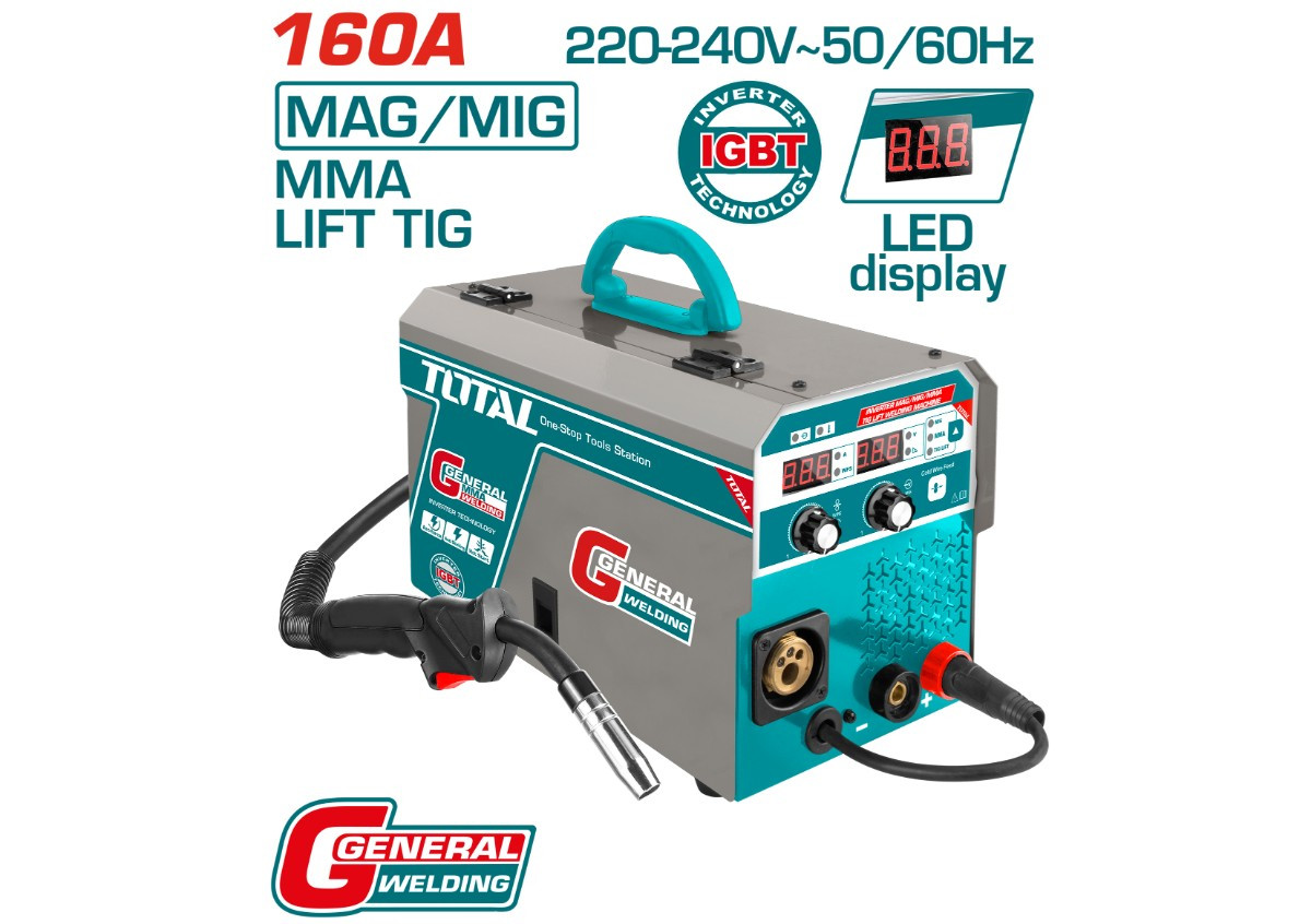 Ինվեկտորային եռակցման սարք CO 160A TOTAL TMGT1601