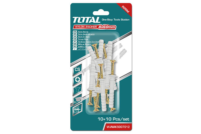 Դյուբել մեխ 5x70մմ տուփում 10հատ WJNAK5007012 TOTAL