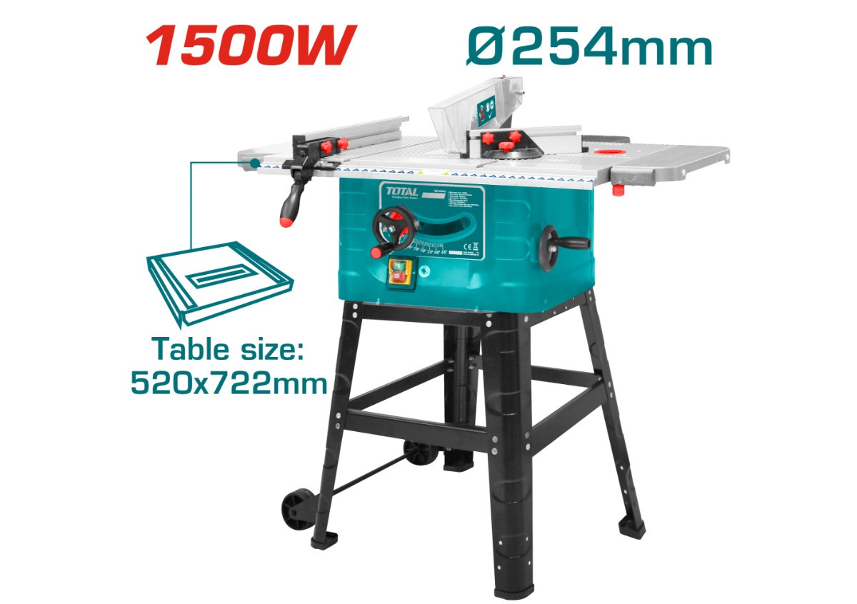 Настольная Циркулярная пила TS5152542 TOTAL