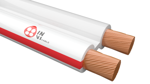 Հաղորդալար պղնձե (ППВ, ППВГ)  2*2,5 100մ, սպիտակ+կարմիր, լ արում 300/500v IN-VI