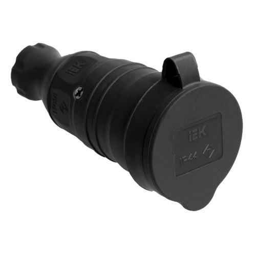 Խրոցակ էգ կաուչուկից հող․16A IP44 GENERICA