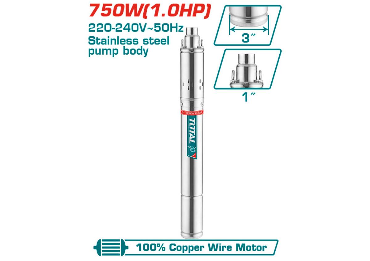 Հորի պոմպ 3" 750Վտ TOTAL TSWP7501