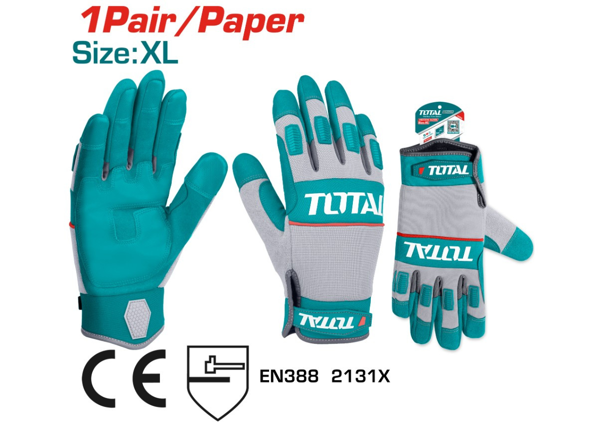 Աշխատանքային ձեռնոց մեխանիկի TOTAL TSP1806-XL