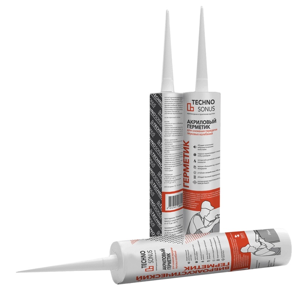 Герметик виброакустический 310 мл Sonetic Techno Sonus