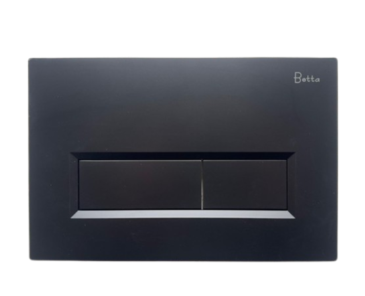 Кнопка для бачка унитаза matt black MKM-2B Betta