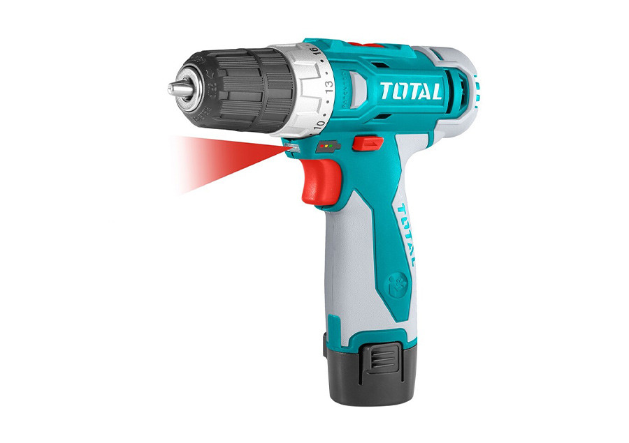 Аккумуляторная отвертка (шуруповерт) TOTAL  TDLI228120-1 12В, 20Нм