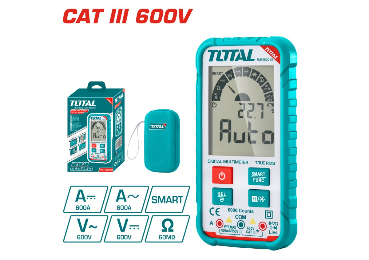 Թվային մուլտիմետր TOTAL TMT460013