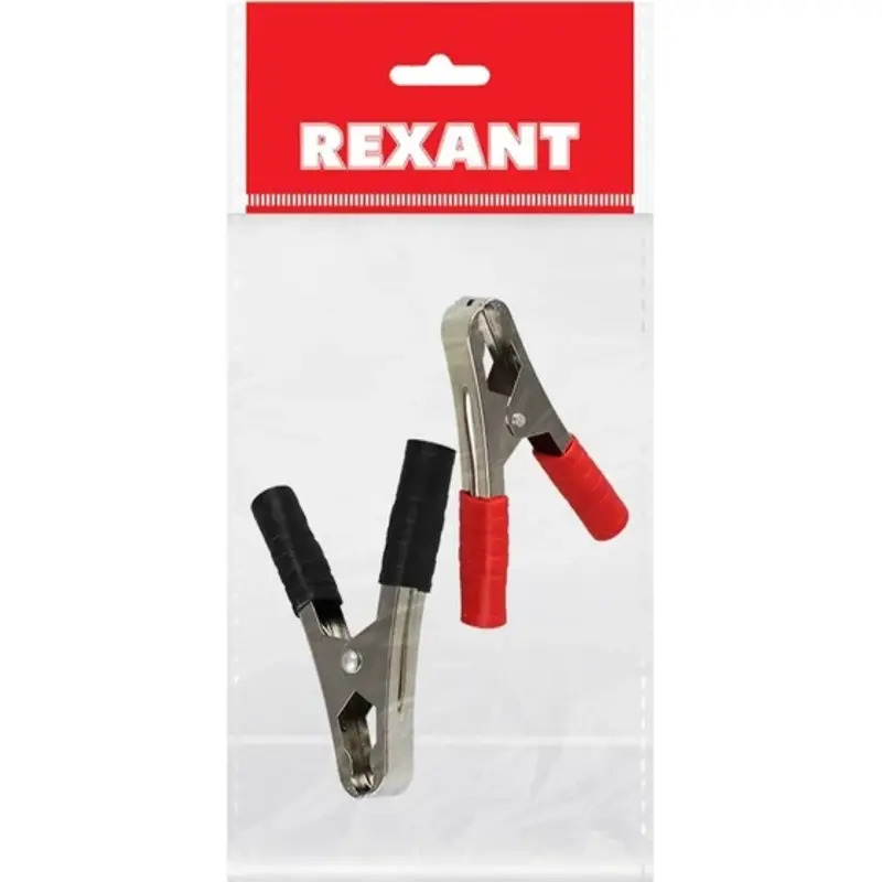 Зажим крокодил 100А 105м 2 шт Rexant