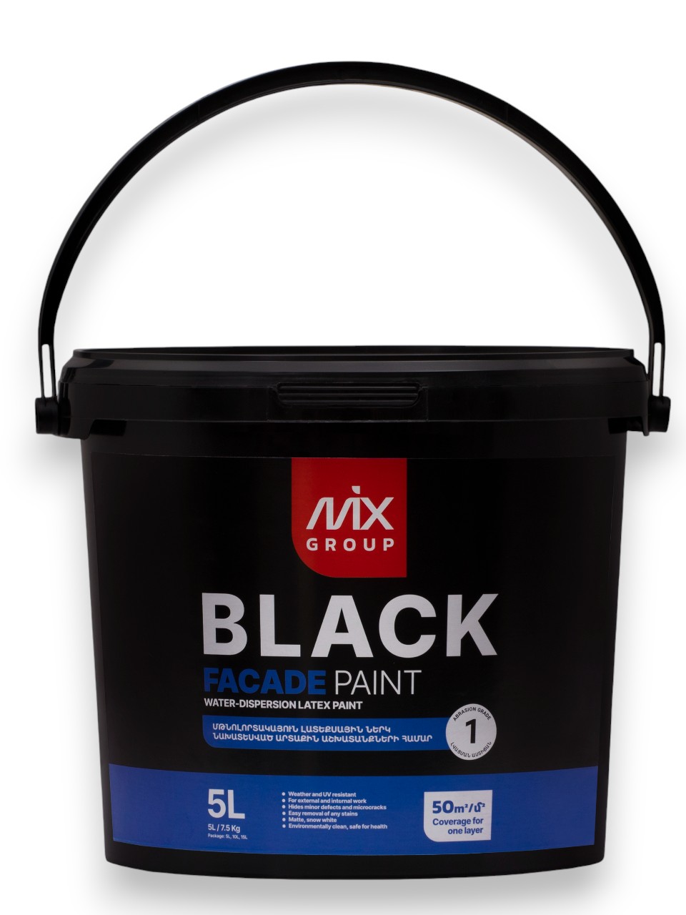 Ներկ Black Facade Mix 15լ
