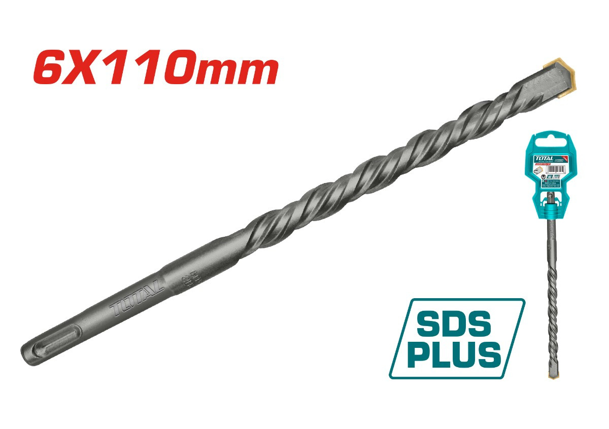 Հորատիչի գայլիկոն SDS Plus 6x110մմ  TAC310601 TOTAL