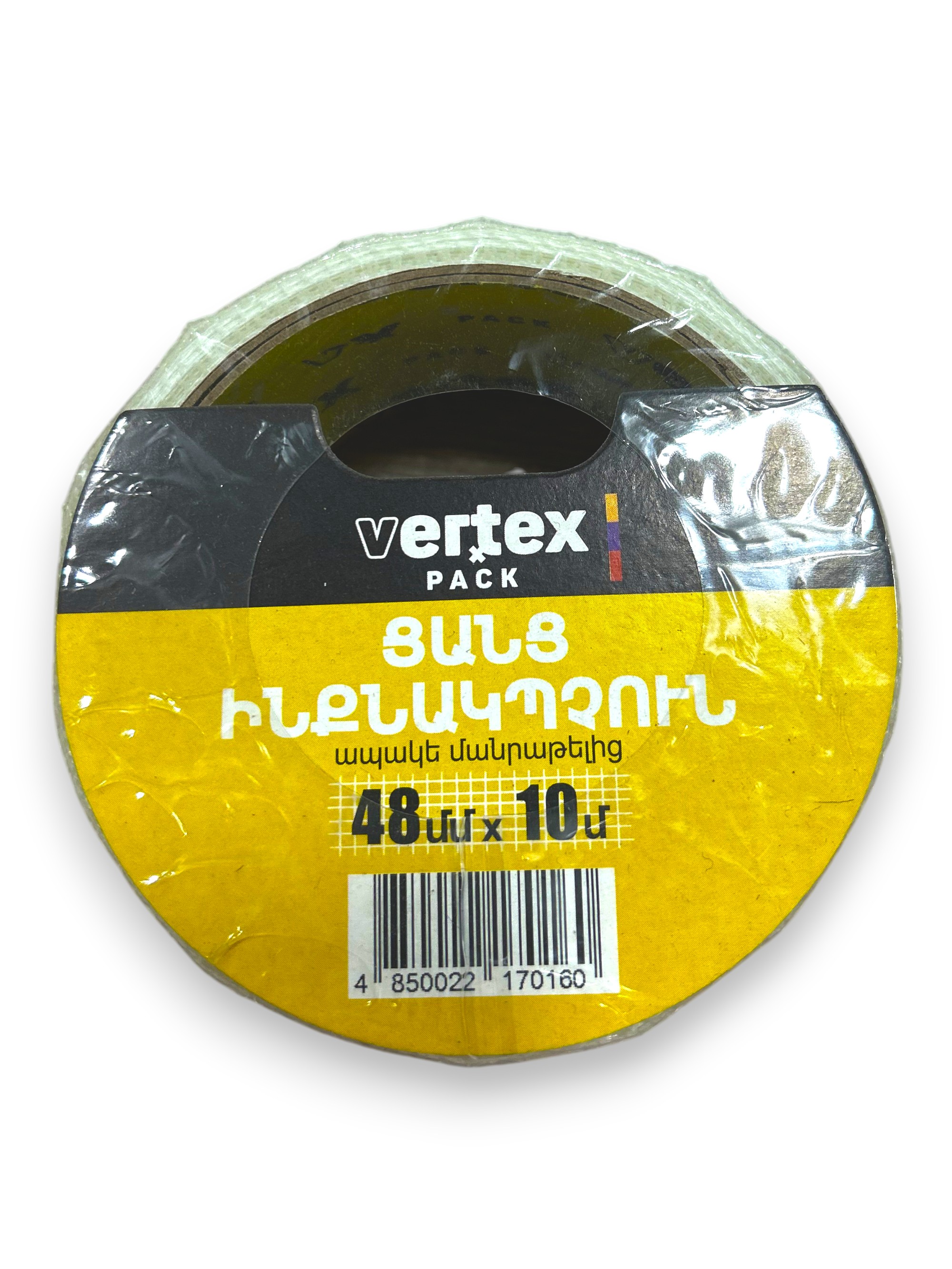 Самоклеящаяся лента из стекловолокна 48мм*10м Vertex