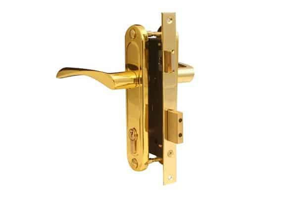 Замок врезной в комплекте с ручками 1223/60-G 00015577 Аpecs