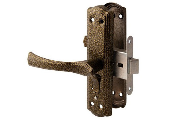 Комплект защелки для межкомнатной двери стационарной ЗЩ1Д-2-6 Avers