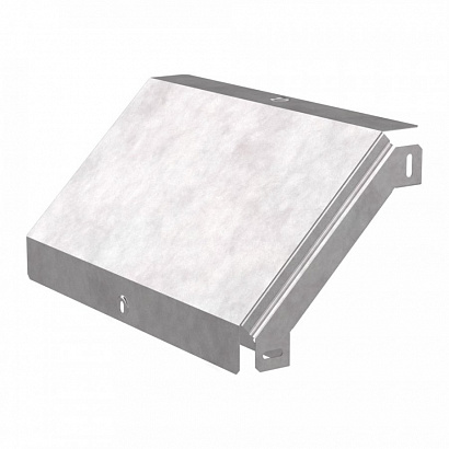 Угол вертикальный внешний 90° с крышкой 400*50мм ПРОМРУКАВ