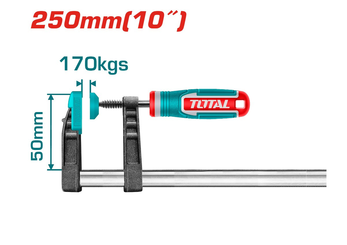 Սեղմիչ 250մմx50մմ   F TOTAL THT1320503