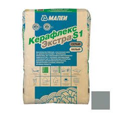 Клей для плитки и камня Mapei Keraflex Extra S1 серый 25 кг C2TES1 MAPEI