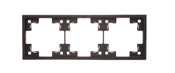Շրջանակ 3տեղ սև (1/15) Lavanda Electrica