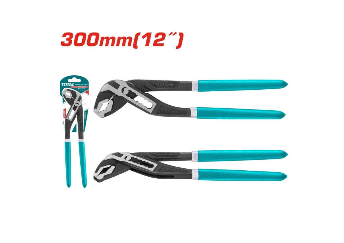 Переставные клещи 300мм TOTAL THT281202