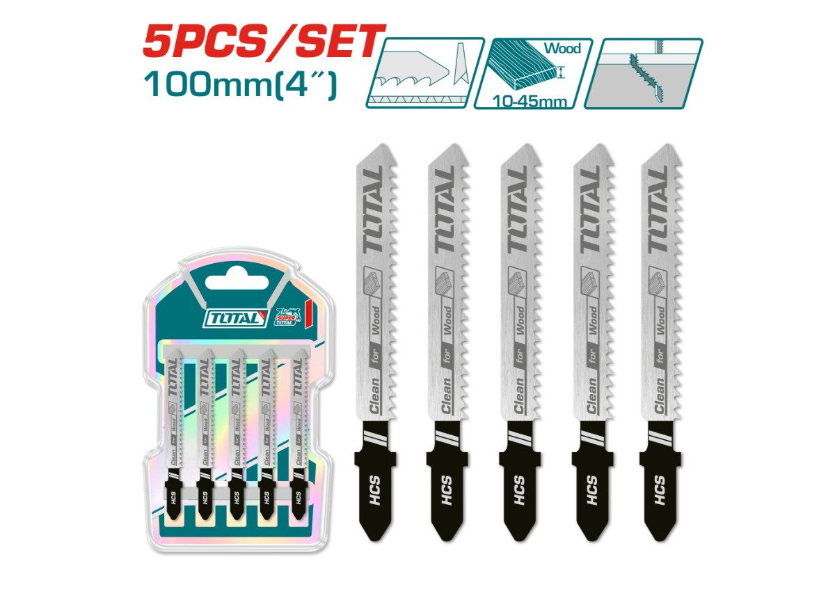 Նրբասղոցի դանակների հավաքածու TOTAL TJSBT101D