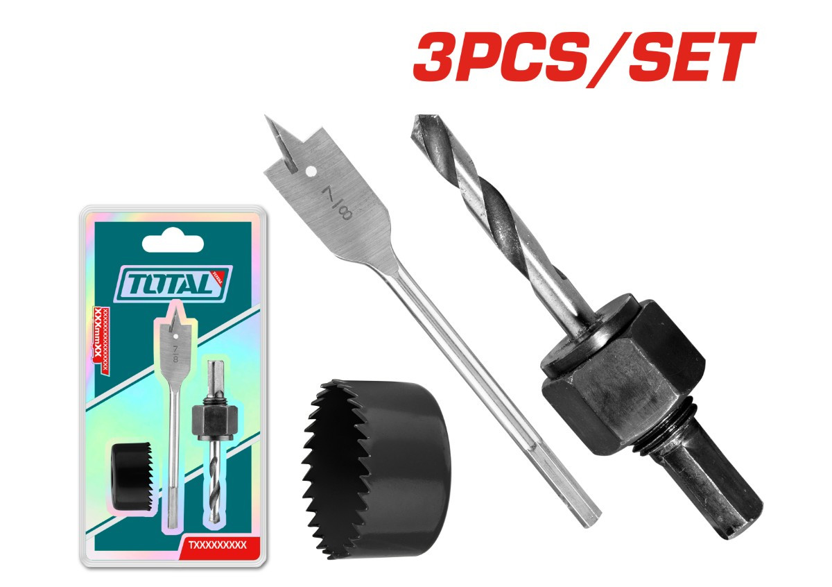 Դռան փականի տեղադրման պարագաների հավաքածու TOTAL TACSH1031