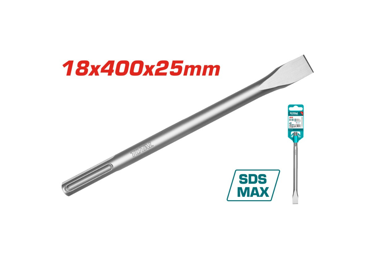 Հորատիչի զուբիլ 18x400x25մմ  SDS-MAX  TAC15221821  TOTAL