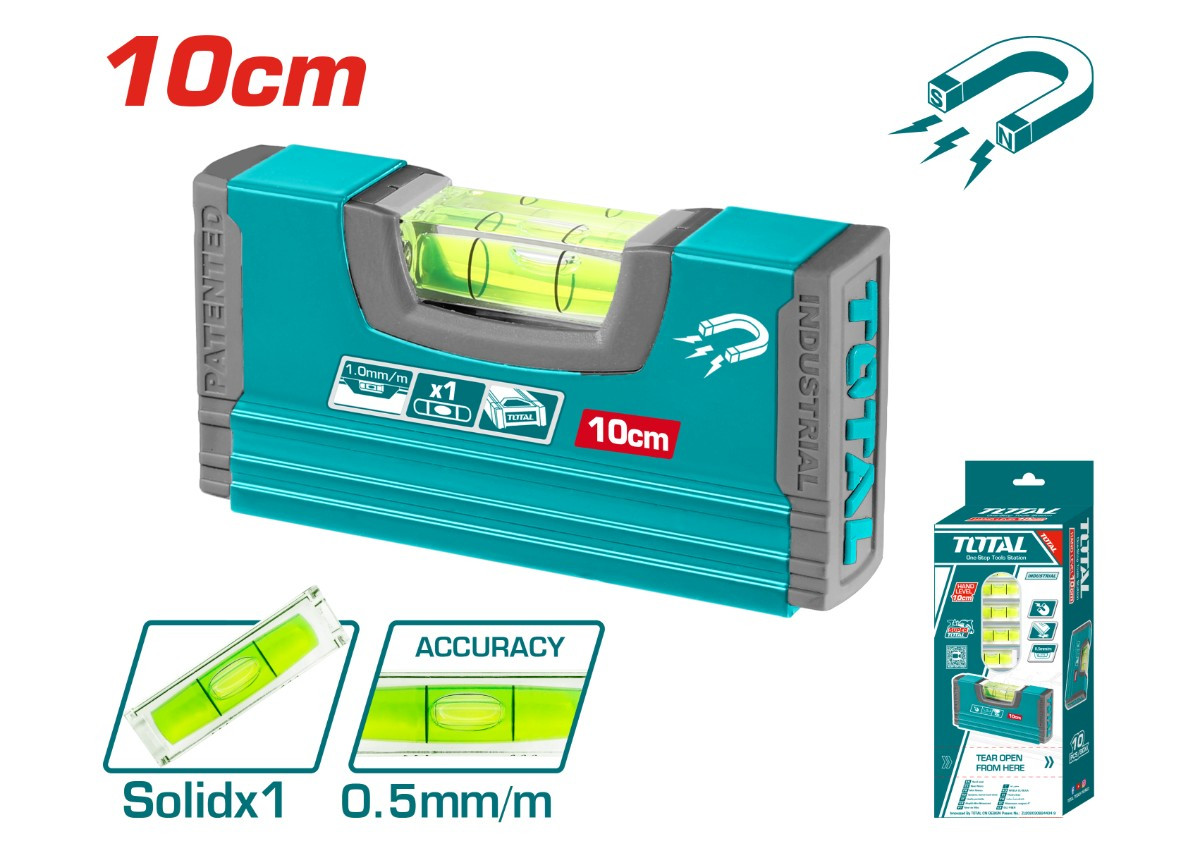 Հարթաչափ 10սմ TOTAL TMT20105M