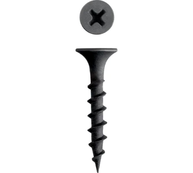 Саморез по дереву черный 3,5*32 Big-Krep