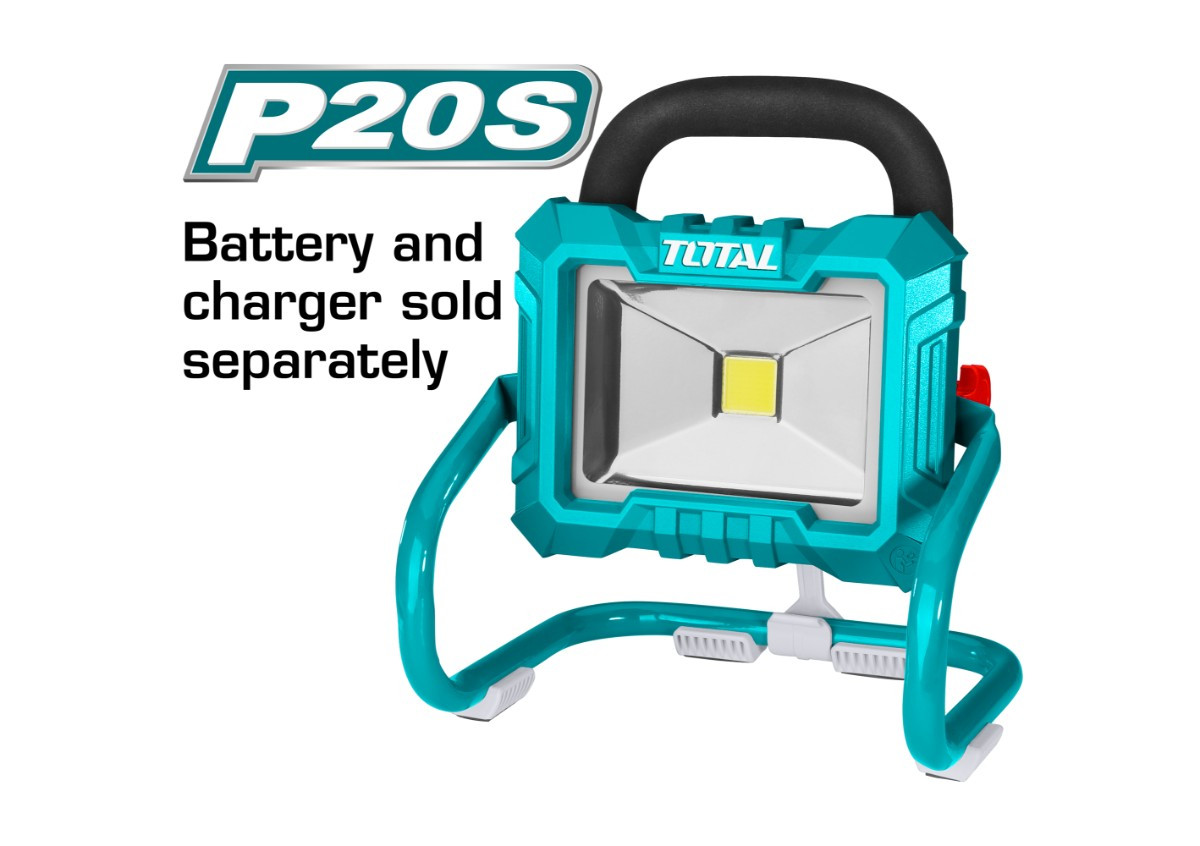 Аккумуляторный Светодиодный фонарь-прожектор 20 Вт Total TFLI2002 TOTAL