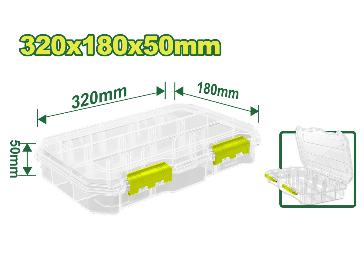 Контейнер прозрачный размер S DYLLU DTTB8342